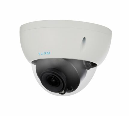 TURM HDCVI Ultra 8 MP 4K Dome Kamera, 30m Nachtsicht mit Starlight und 110,8° Blickwinkel und WDR, 2