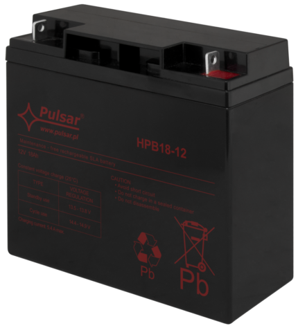 Back-up Batterie für AJAX 18Ah/12V