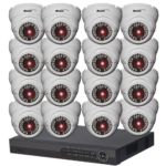 NASHE HDTVI KIT 16 Domes VF 2 Mpxls