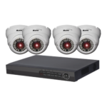 NASHE HDTVI KIT 4 Domes VF 2 Mpxls