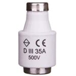 Diazed-Sicherung Sicherungsgröße = DTIII 35A 500V gG