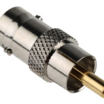 BNC-Stecker-auf-RCA-Jack-Adapter