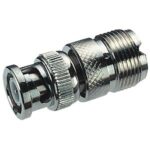 Adapter von BNC-Stecker auf PL-(UHF) Buchse