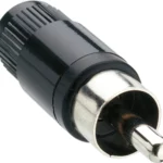 Chinch Stecker ohne Kabelschutz löten