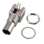 BNC Einbaubuchse Printmontage gewinkelt