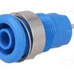 Steckverbinder Bananen Buchse\4mm\Blau