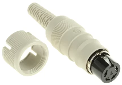 Hirschmann, MAK 4 Pole Din Socket, DIN 41524, 4A, 34 V ac/dc IP30, Female, Cable Mount