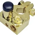 Sinuslive Batterieklemme BKS vergoldet Plus/Minus (10 + 35mm²)