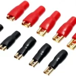 Flachsteckhülsen 4,8mm vergoldet 4,0-6,0 mm²