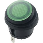 TRU COMPONENTS 1587921 Wippschalter TC-R13-112B8W 12 VDC 20 A 1 x AusEin IP65 rastend