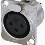 XLR 3 Polig Buchse